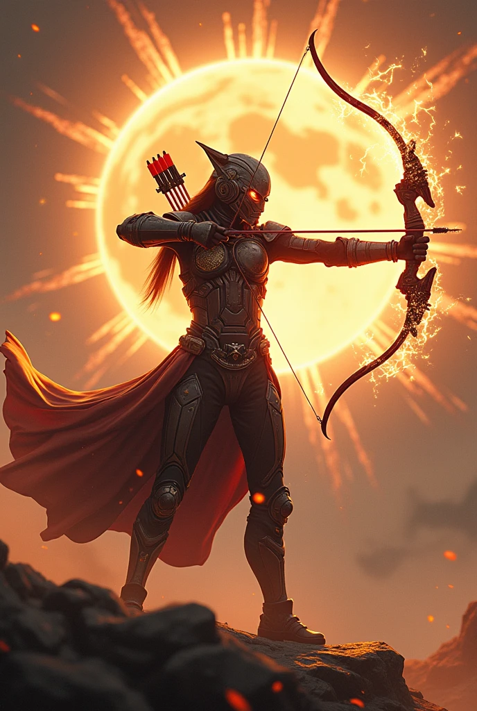 Destiny 2 hunter with rays and Trinity ghoul