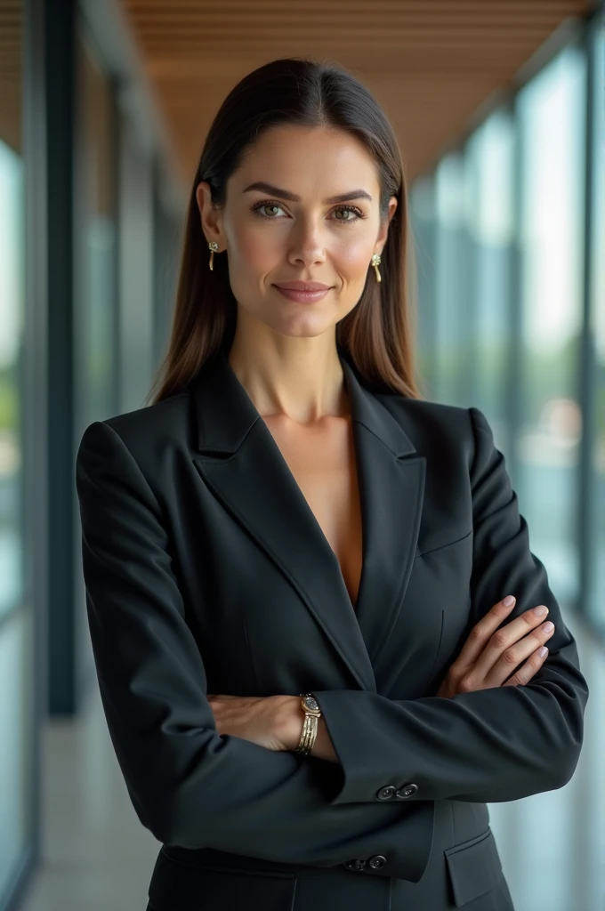 woman in suit