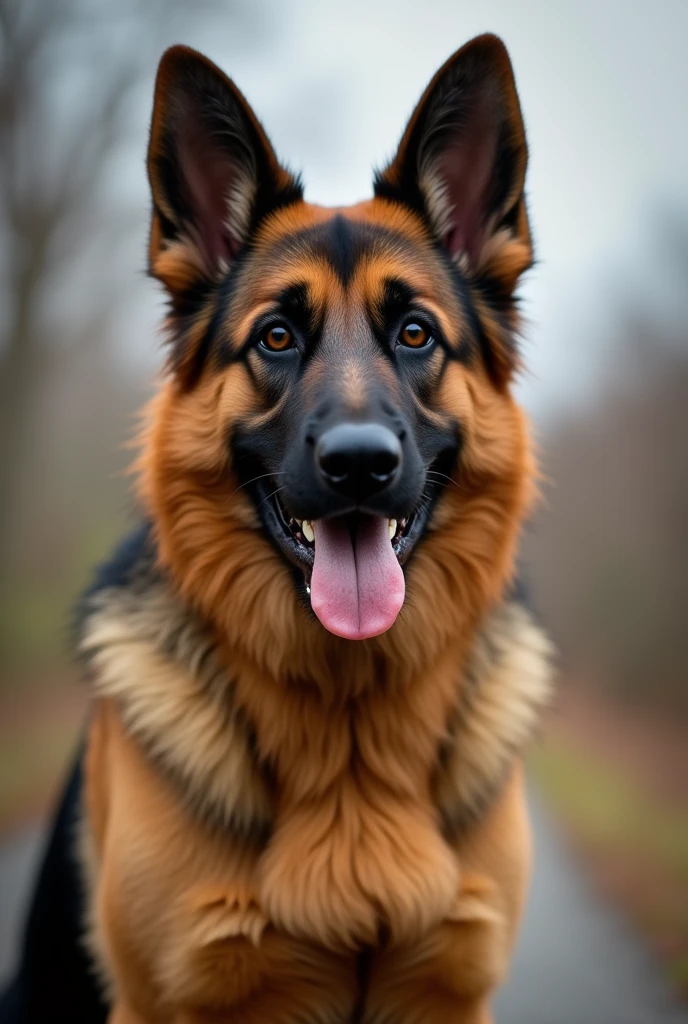breed a german shepherd with a hard penis