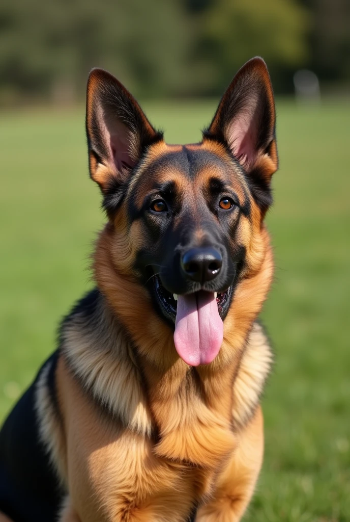 breed a German shepherd with his penis showing
