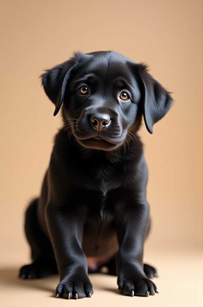 Black Labrador puppy