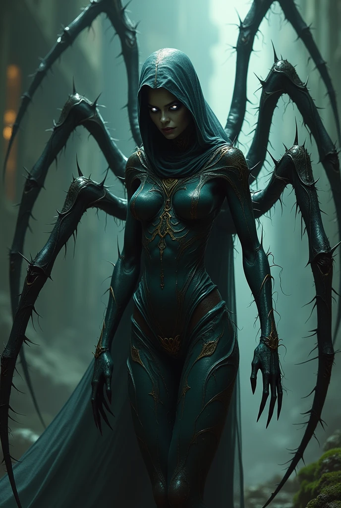 a spider woman

