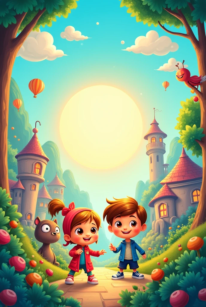 Children's World banner design for you tube channel