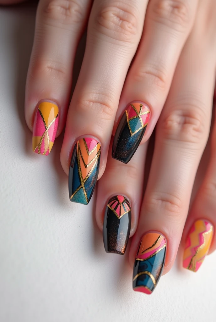 Fake nail design