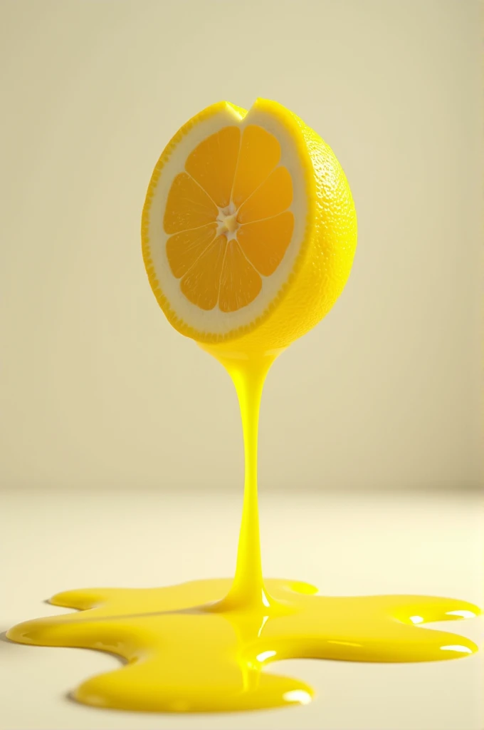 Pour a split lemon on top 