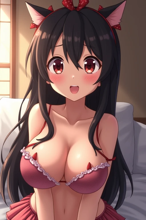 1 anime girl, big tits and gets fucked