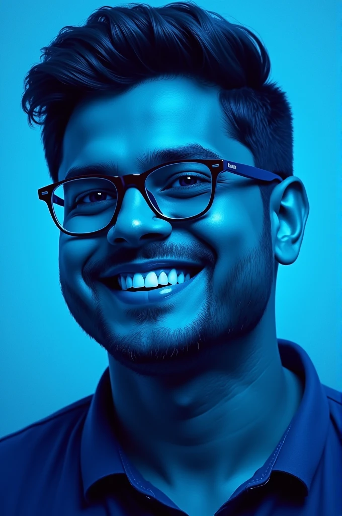 Tanmay Bhatt blue