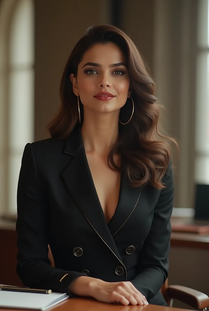 Deepika Padukone as a sexy secretary 