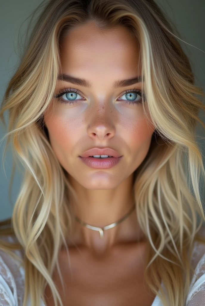 beautiFul European girl with yeux bleus and blonde hair, photo de profil pour instagram, photo selfie,  ultra haute résolution, (Fotorrealista: 1.4), haute résolution , (Finely détaillé skin), (yeux bleus), (perFect proportions) (photos réalistes) (chef-d&#39;œuvre) (Fotorrealista), Ultraréaliste (Meilleure qualité) (détaillé) Photographié avec un Canon EOS R5, objectif 50 mm, F/2.8, (8k) (fond d&#39;écran) (Éclairage cinématographique) (Éclairage dramatique) (Complexe) Fashion