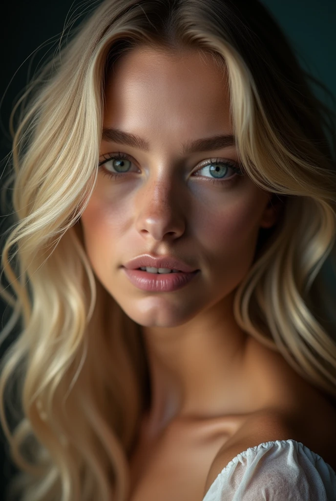 beautiFul European girl with yeux bleus and blonde hair, photo de profil pour instagram, photo selfie, ultra haute résolution, (Fotorrealista: 1.4), haute résolution , (Finely détaillé skin), (yeux bleus), (perFect proportions) (photos réalistes) (chef-d'œuvre) (Fotorrealista), Ultraréaliste (Meilleure qualité) (détaillé) Photographié avec un Canon EOS R5, objectif 50 mm, F/2.8, (8k) (fond d'écran) (Éclairage cinématographique) (Éclairage dramatique) (Complexe) Fashion, des imperfections