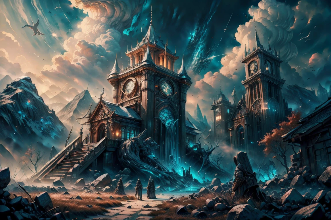 (masterpiece)), ((Best quality)), 8K, HD, Super Detail, elden ring, heroic fantasy, capital castle background, D&D, highly detailed, digital painting, artstation, concept art, sharp focus, illustration