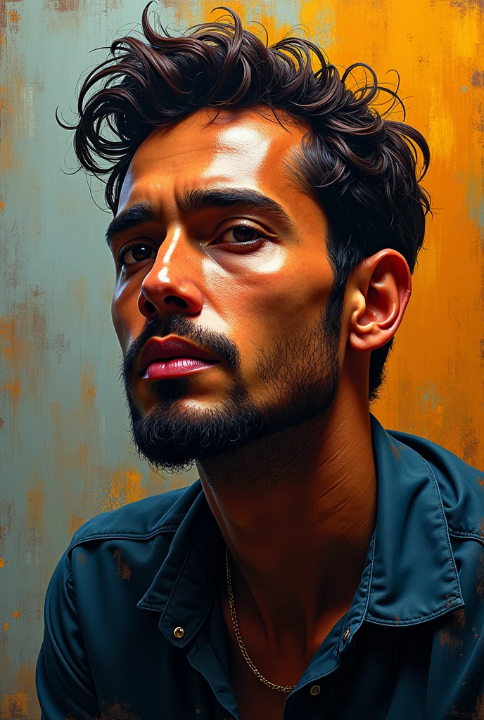 Make him inspired by Augustinho Carrara
