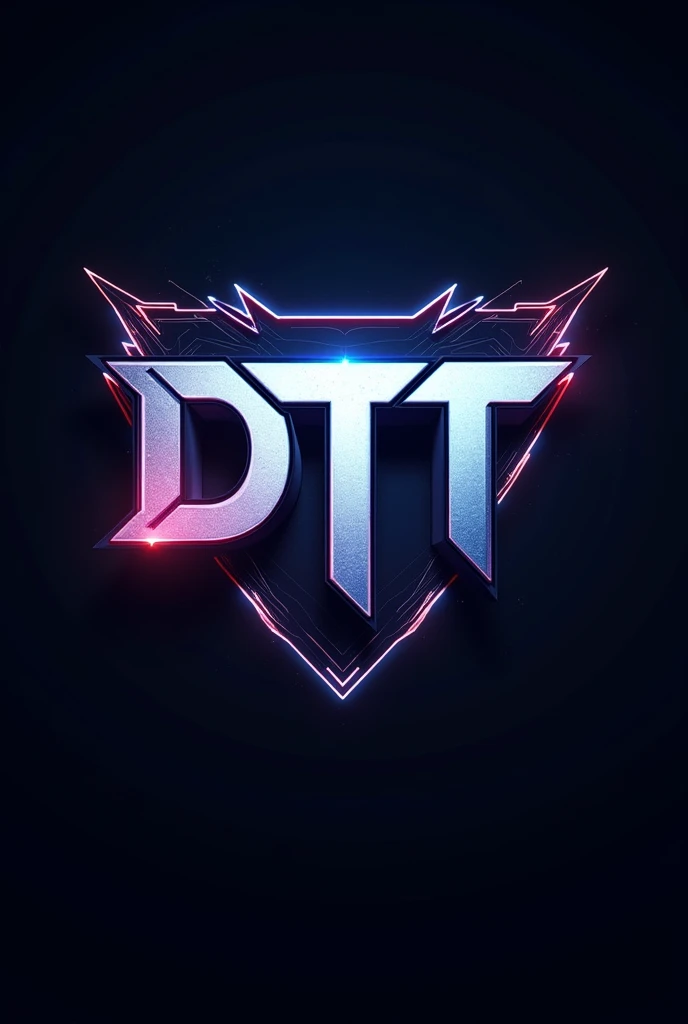 GENERATE A GAMER LOGO FOR YOUTUBE THAT HAS THE NAME:DTT