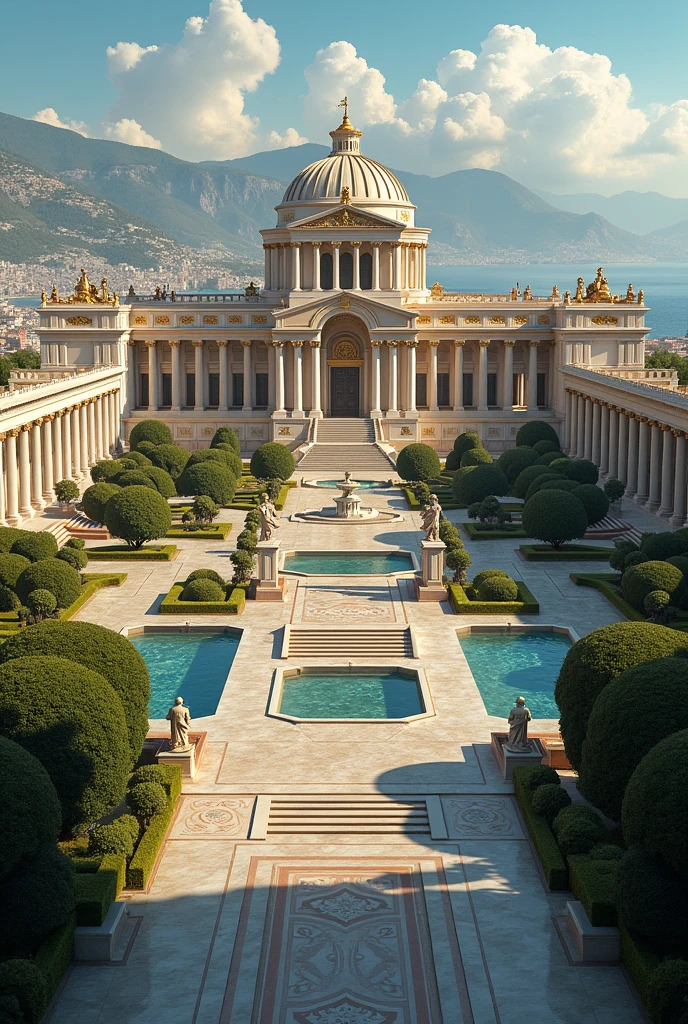the place of the king of Greece