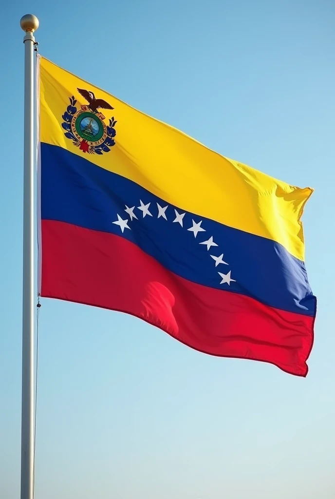 Create the flag of Venezuela