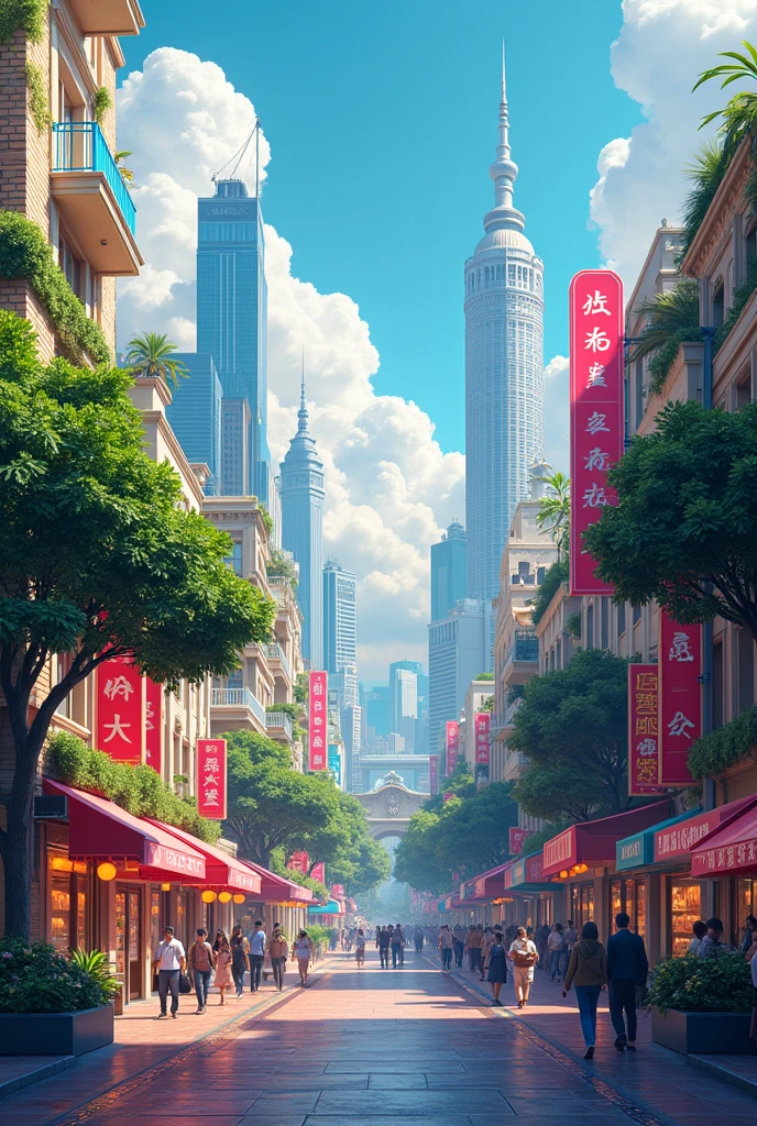 Urban landscape aesthetic
