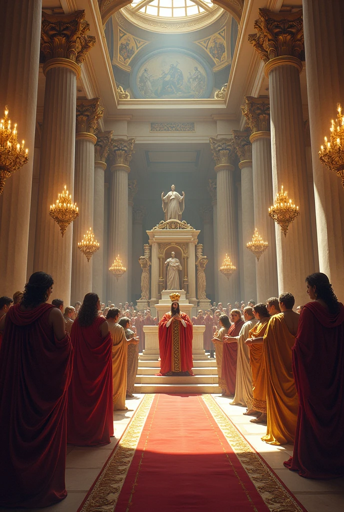 
the court of the king of Greece

