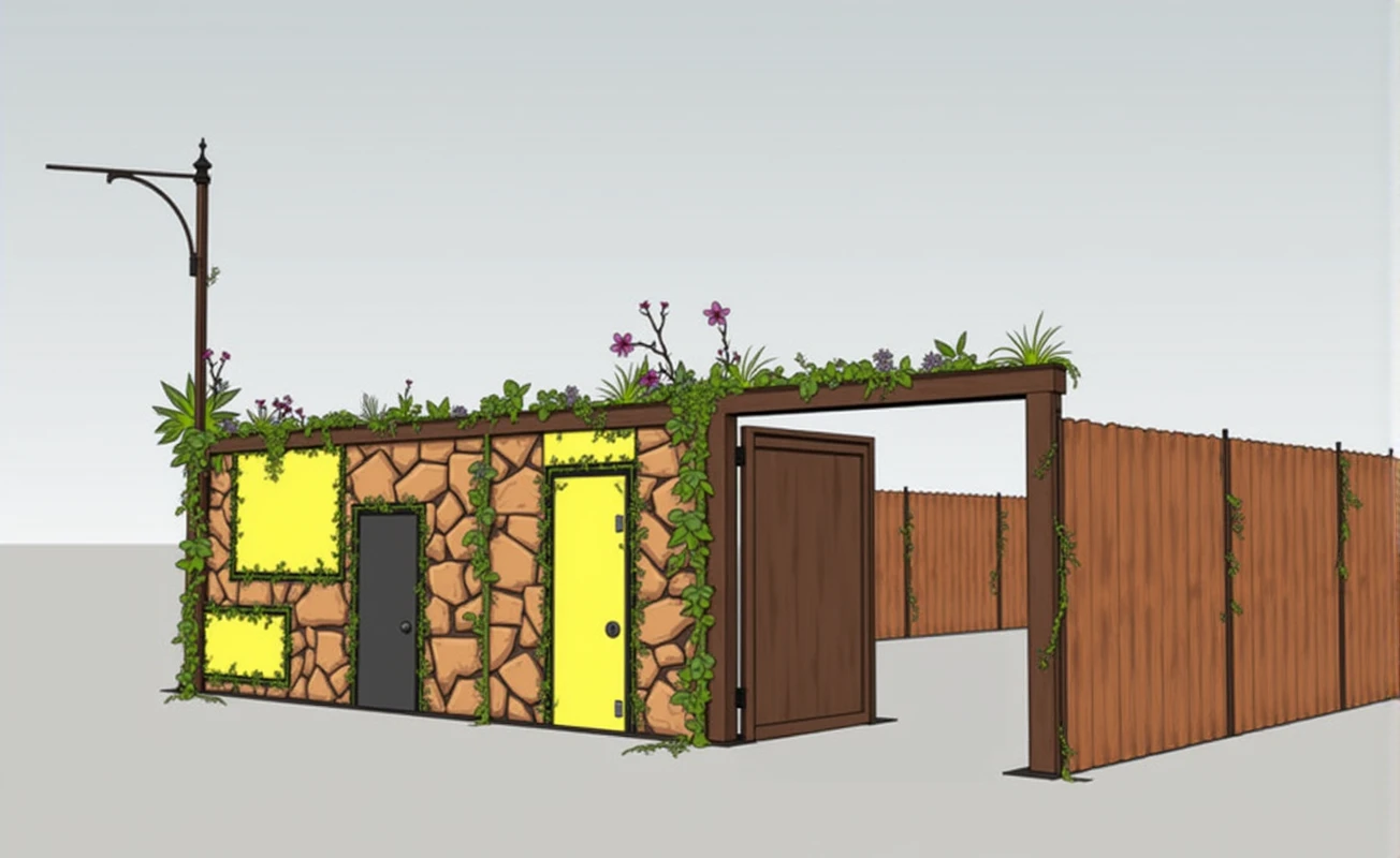 Wall garden