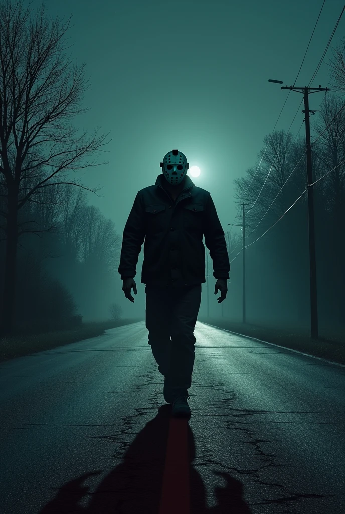 Jason takes road horror movie poster