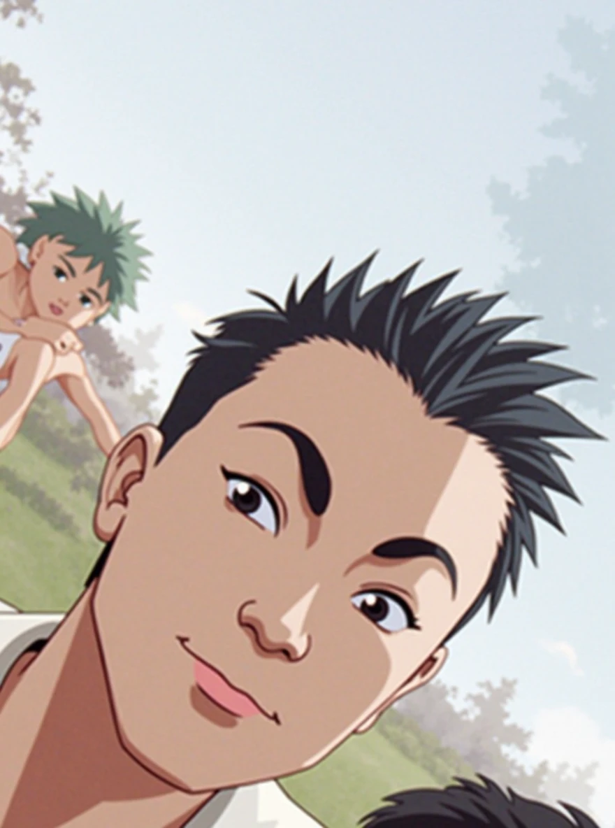 Ghibli-style colors, 