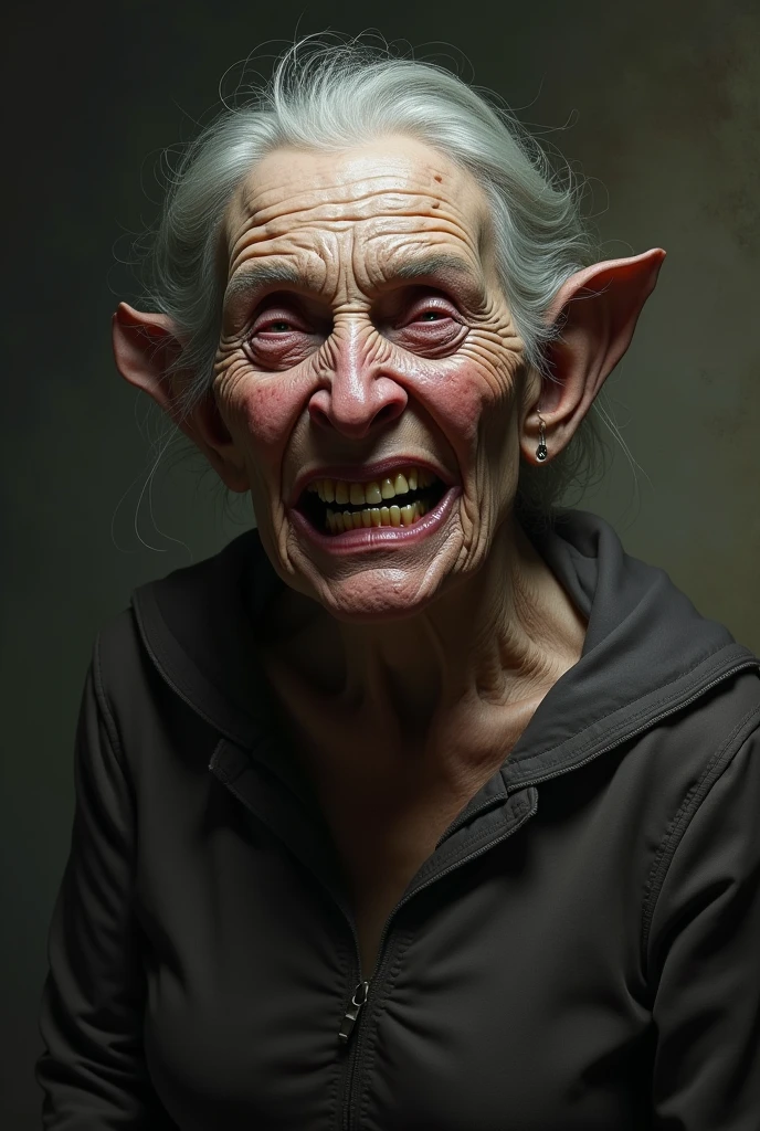 Create an ugly woman