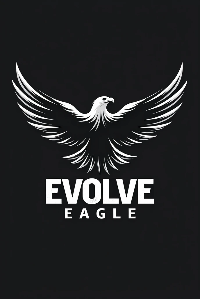 Create a logo for my sportswear brand, inspired by the Gym Shark logo. My brand is called Evolve Eagle. 