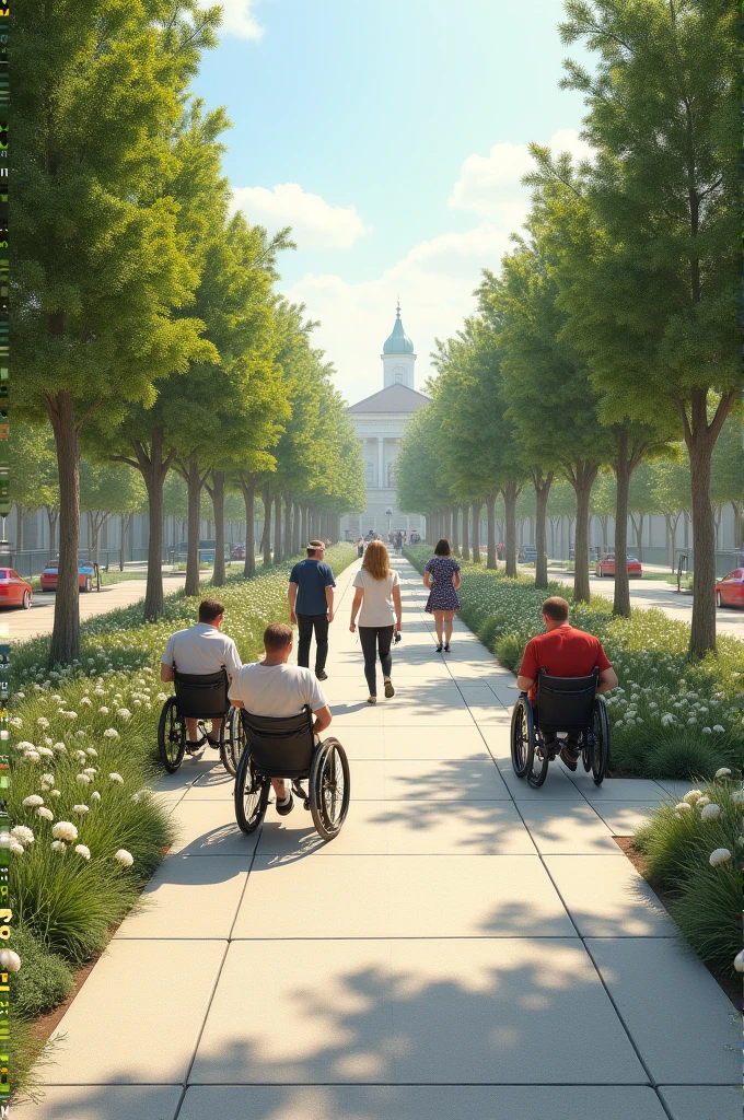 path for people with disabilities (non-animated image)