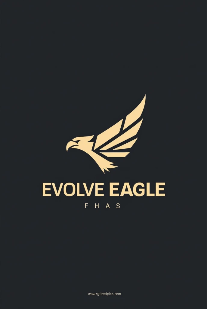 Create a logo for my sportswear brand called evolve eagle that is minimalist and I barely know what an eagle is 