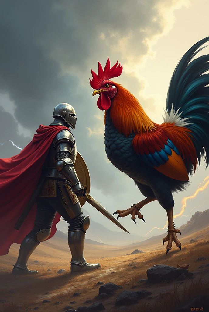  wars with a rooster