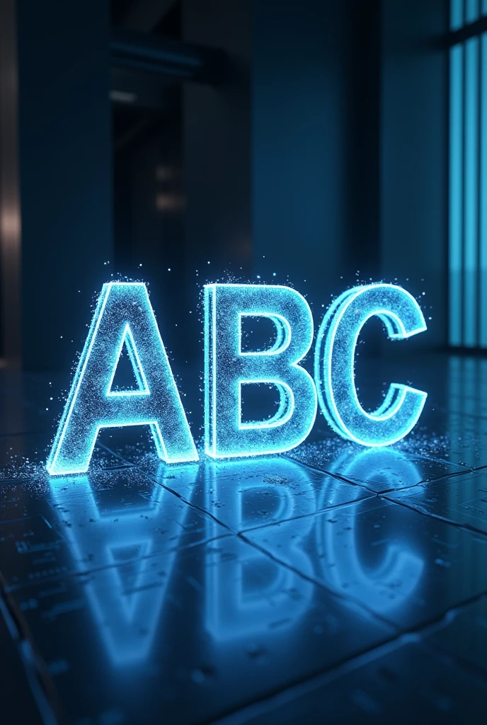 generate an image that says: "The ABCs of Sales"
Have the letters ABC highlighted with a technological effect