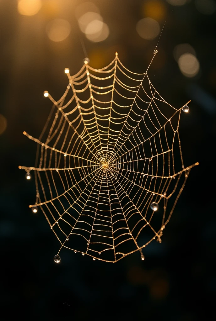 Create a very attractive and hot spider web