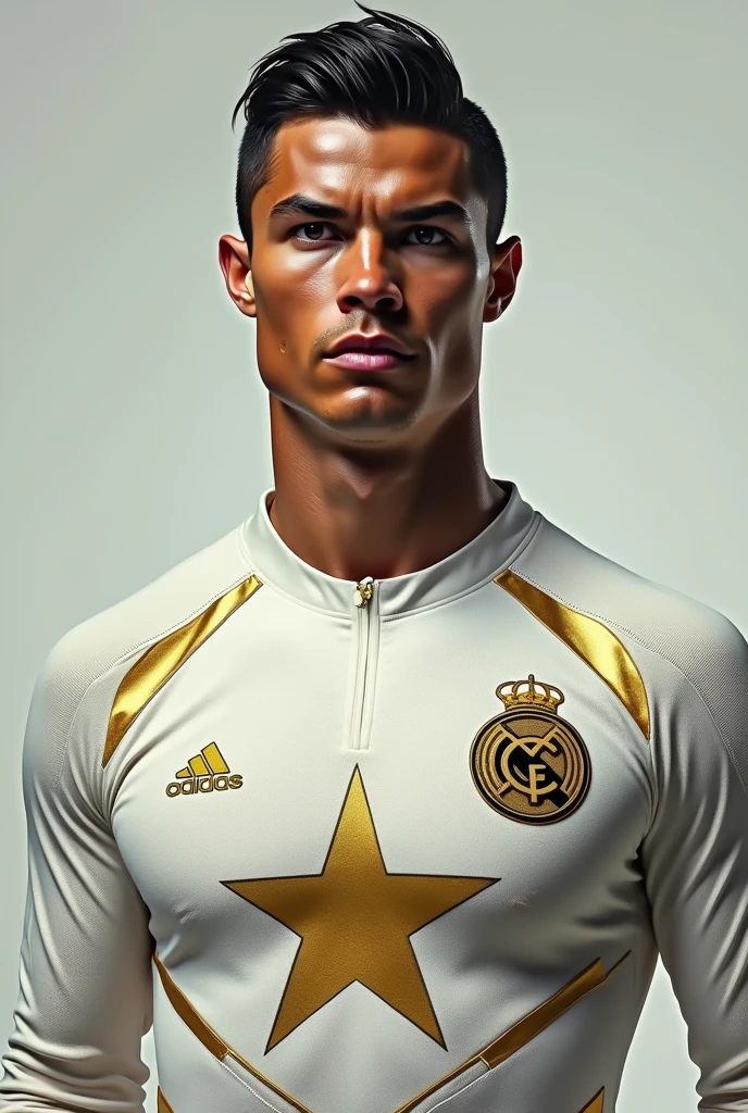 make a cristiano with the homelander of the serie the boys clothes