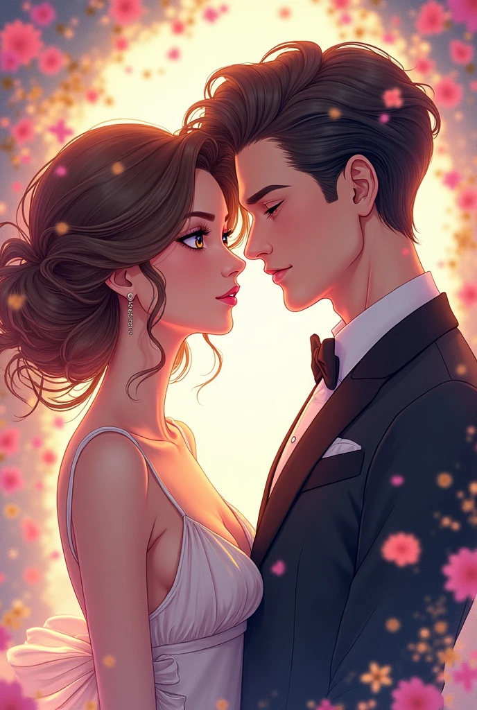 Make an anime woman and man
