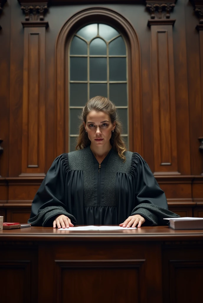 The judge is a woman.