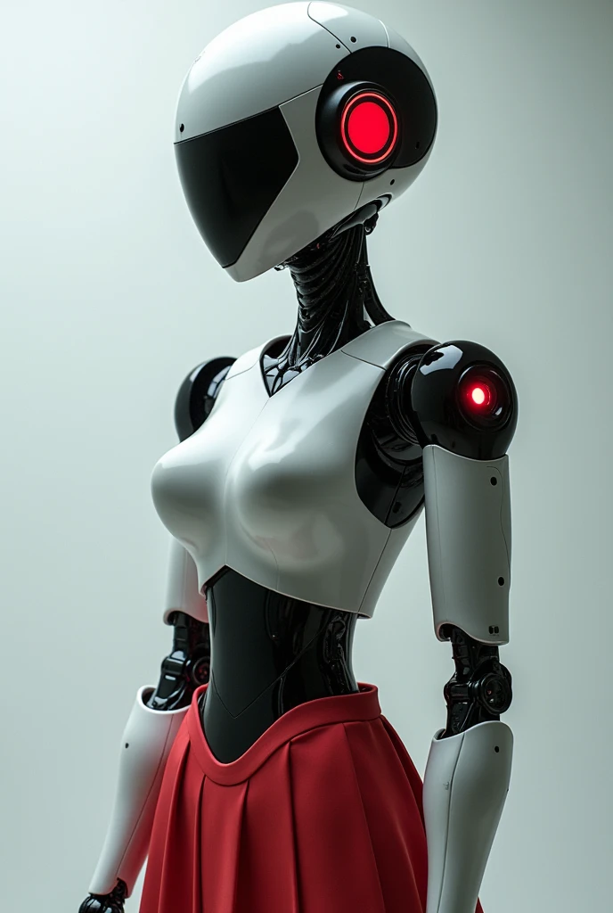 A robotic japanese school girl 