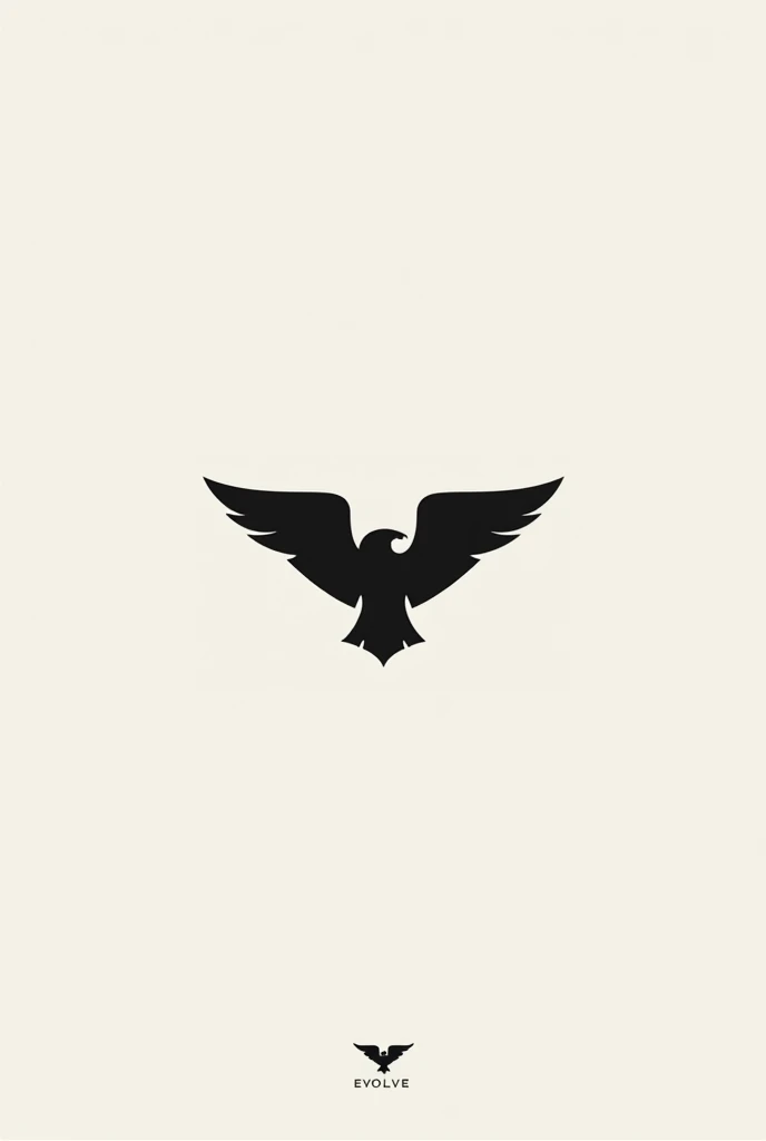 Create a logo for my sportswear brand called evolve eagle that is minimalist and I barely know what an eagle is 