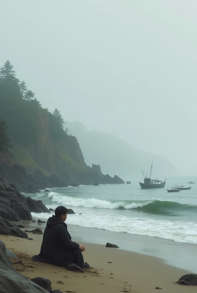 Sitting on the beach sand, it presented itself to the observer's eyes, small fishing boats floating at different distances from the waters; stubborn waves, but without much strength, breaking against the impassive rocks of one end of the coast; The quiet sky, gris, mourning, and with a little more distance, the Hamlet boat was seen arriving… In this way, on the beach of the coastal city of Crezidia, this story begins.