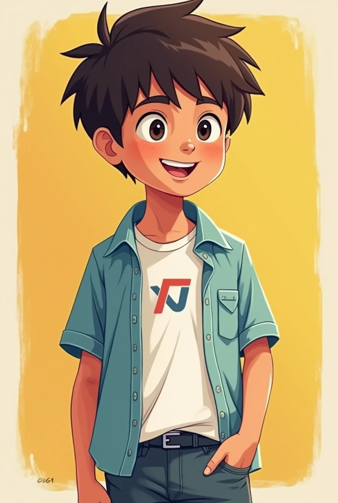 Short sleeve shirt for 9 year old