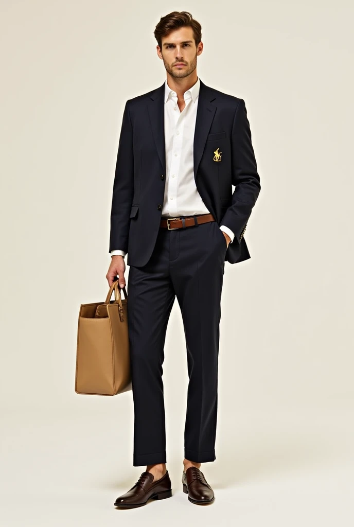 Create several outfits for me with the Polo Ralph Lauren brand for men