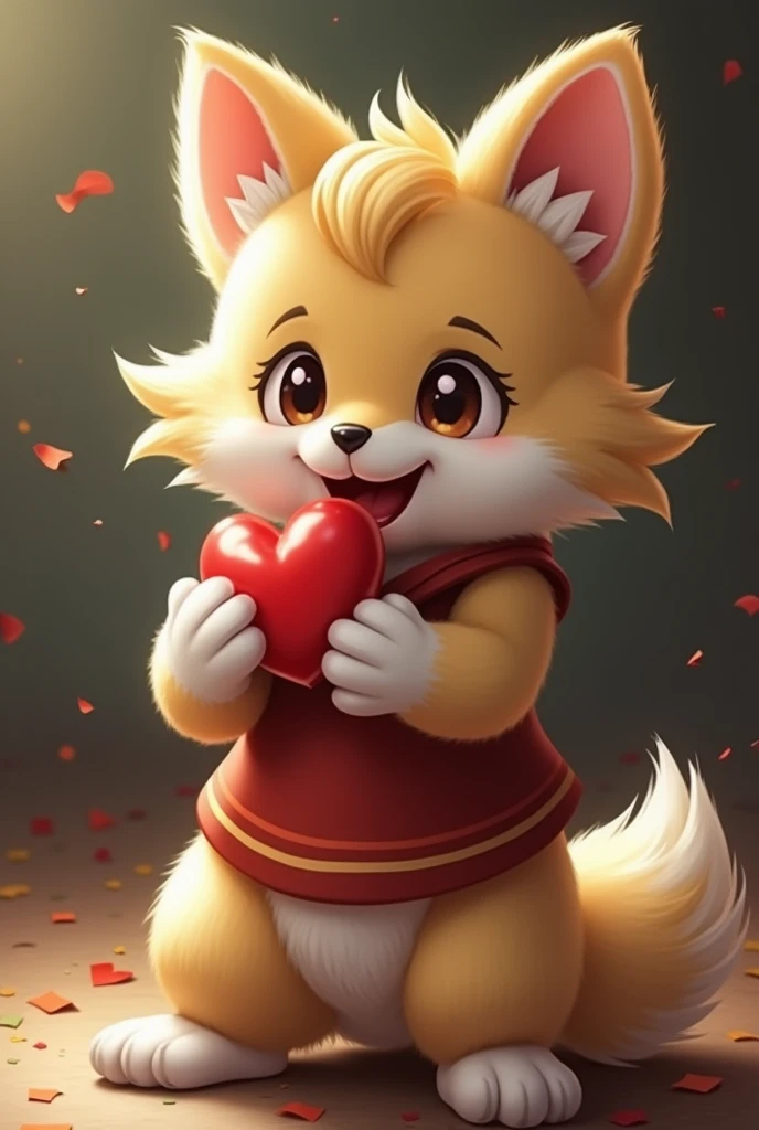 Naket Temmie sucking human's cock