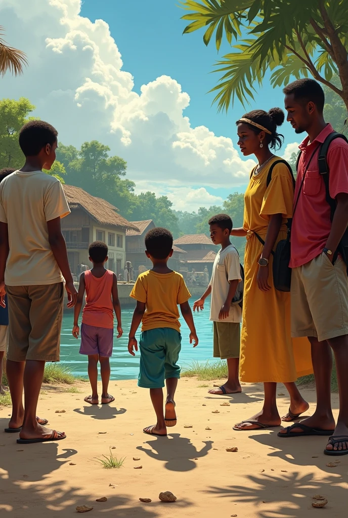 Un jour, alors qu’il jouait près de la rivière avec ses amis, un groupe de touristes étrangers arriva dans le village. Ils étaient fascinés par la culture locale, par l’innocence des enfants, par ce monde si différent du leur. Parmi eux, un couple, les Anderson, se prit d’affection pour Kofi. Ils le trouvèrent adorable, avec son sourire désarmant et sa curiosité insatiable. Mais ce qui aurait dû être une rencontre bienveillante prit une tournure tragique.