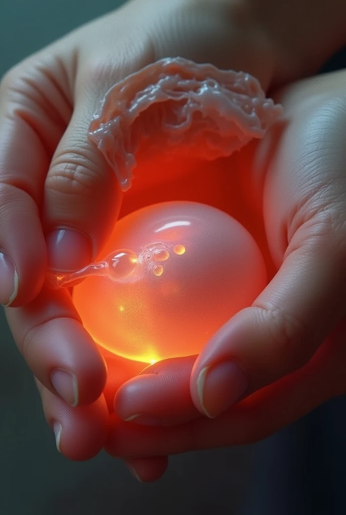 Semen vaginal hatching