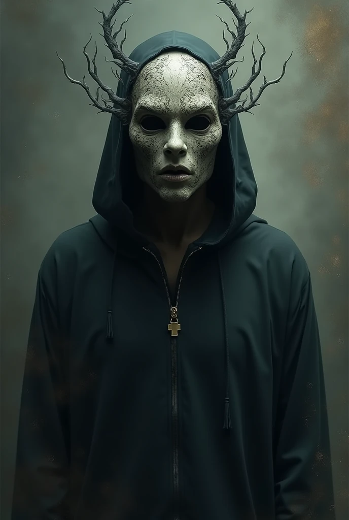 Create me pic that is mask identity with any emotions
