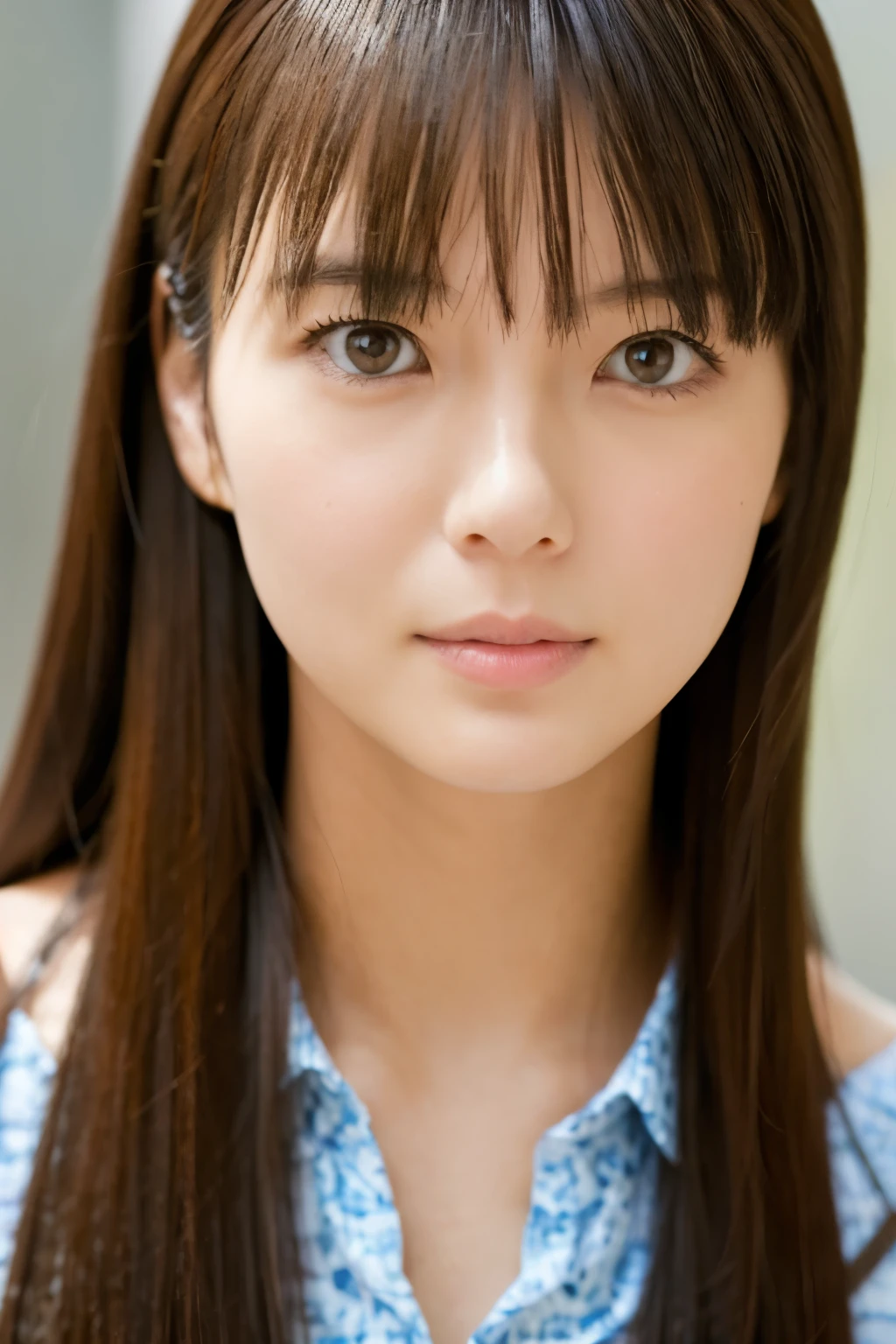 Photogravure, Skinny Japanese woman, detailed face, detailed eyes