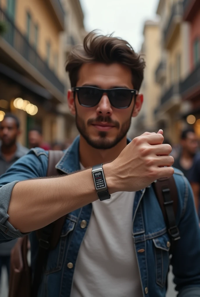 Create a custom language translating bracelet with the name José