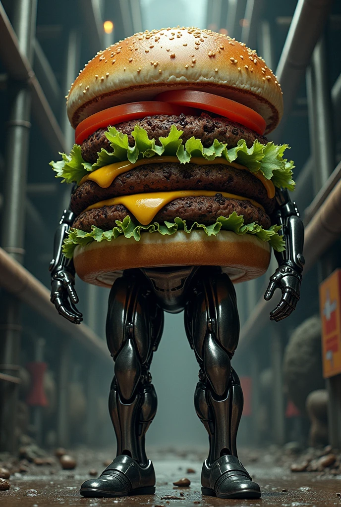 Arnold Schwarzenegger terminator burger