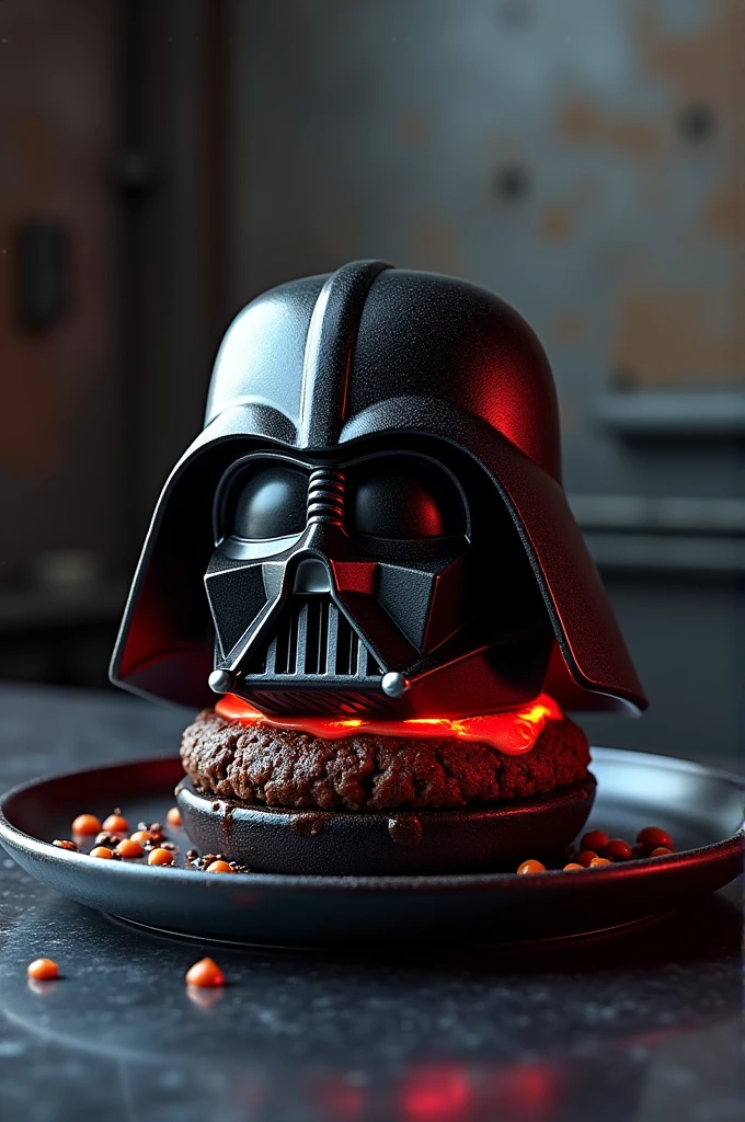 Darth Vader Grill Burger