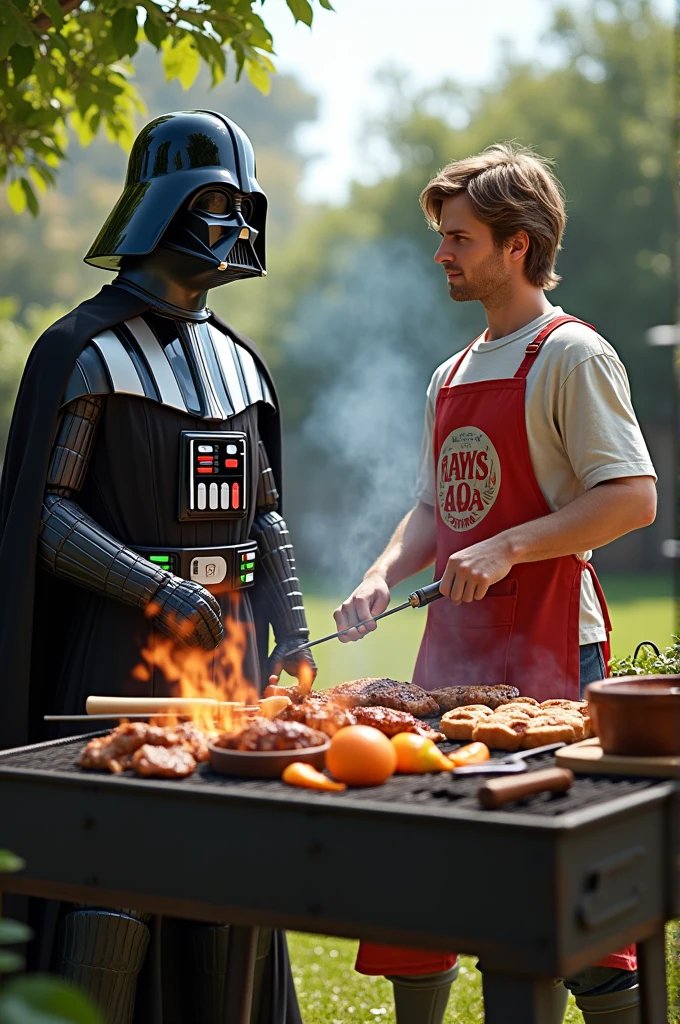 Dartvader Luck skywalker grill 