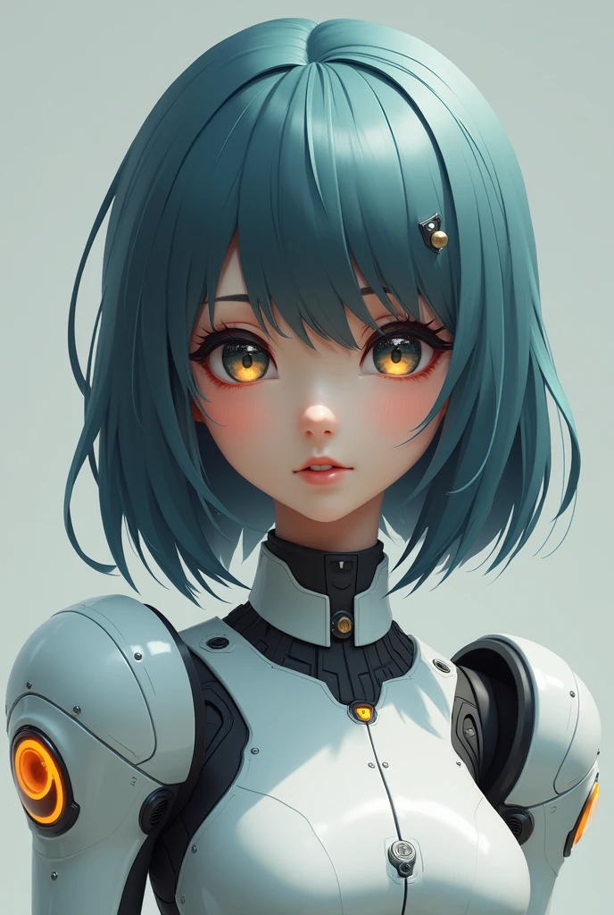 A robotic japanese girl