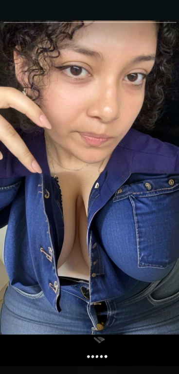 there is a woman that is holding a cell phone up to her ear, instagram story, 🤠 using a 🖥, profile picture, mai anh tran, profile shot, leaked photo, wholesome, profile pic, your mom, leaked image, in the background, smooth in _ the background, serena malyon, headshot profile picture, post, Big tits, huge , no clothes, sexy, cute, minimal clothes, thick nipples, nipple piercings, large areola, hard nipples, piercing through shirt, nipples hard through shirt, busty, major cleavage, naked, ripping through top, fat bbw, fat stomach, chubby stomach, bbw, tits spilling over sides, bra too tight, giant , upper body zoom in, showing off huge , see through top, large areola showing, filipina, cute, nipples poking out, huge naked tits, from above, above pov, naked, cleavage from above